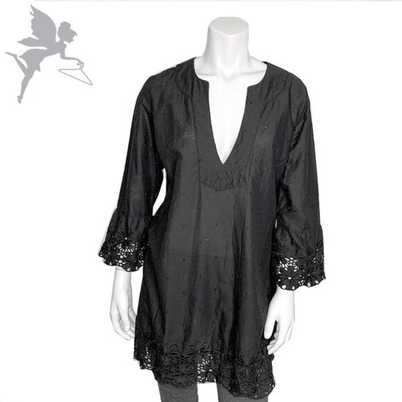 XIA Tops - XIA Cotton Beach cover up